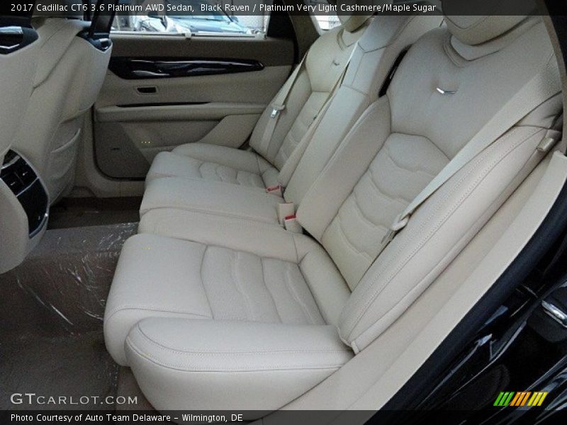 Rear Seat of 2017 CT6 3.6 Platinum AWD Sedan