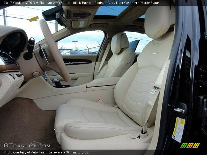 Front Seat of 2017 CT6 3.6 Platinum AWD Sedan