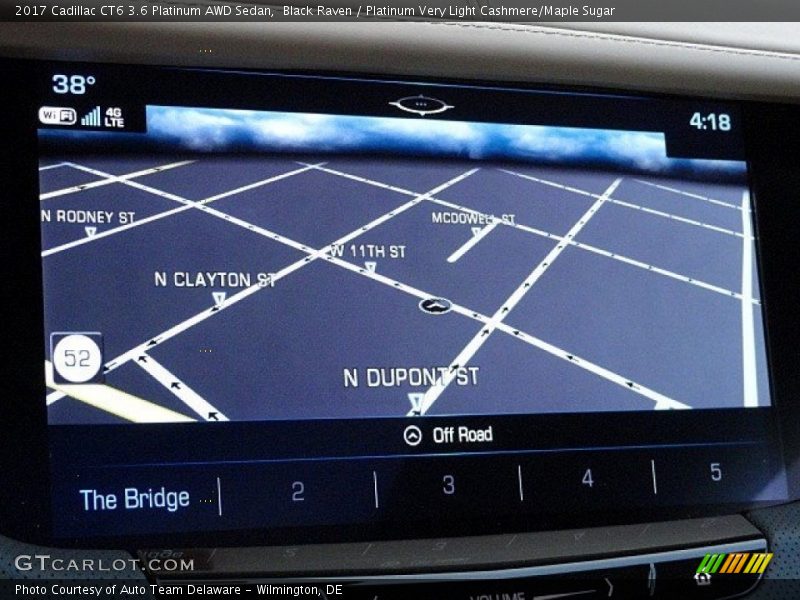 Navigation of 2017 CT6 3.6 Platinum AWD Sedan