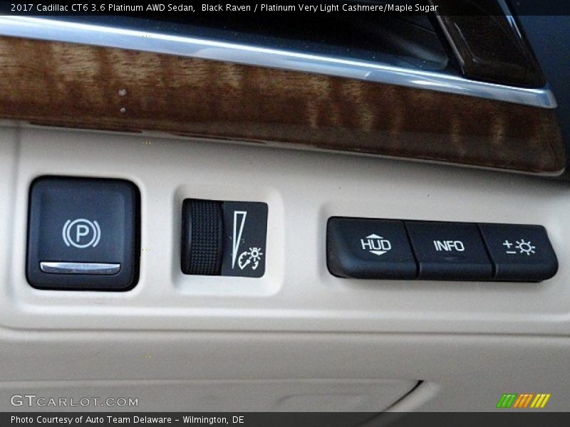 Controls of 2017 CT6 3.6 Platinum AWD Sedan