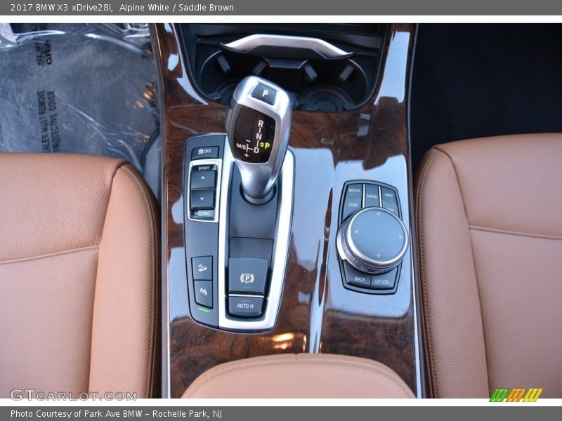 Alpine White / Saddle Brown 2017 BMW X3 xDrive28i