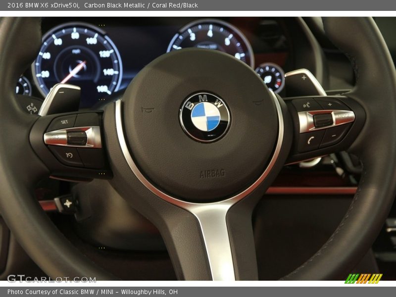  2016 X6 xDrive50i Steering Wheel