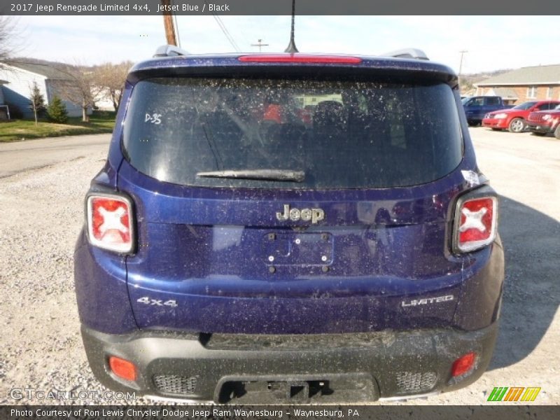 Jetset Blue / Black 2017 Jeep Renegade Limited 4x4