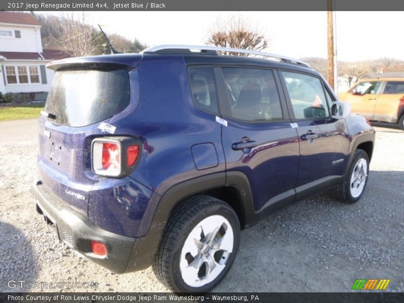 Jetset Blue / Black 2017 Jeep Renegade Limited 4x4