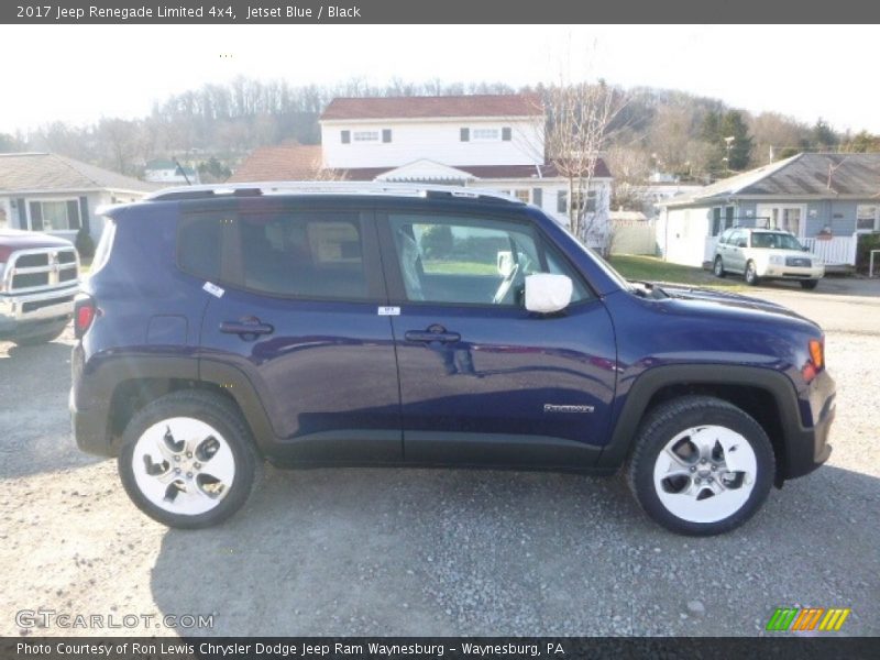 Jetset Blue / Black 2017 Jeep Renegade Limited 4x4