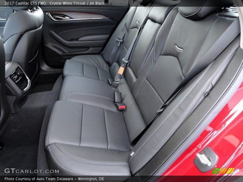 Rear Seat of 2017 CTS FWD