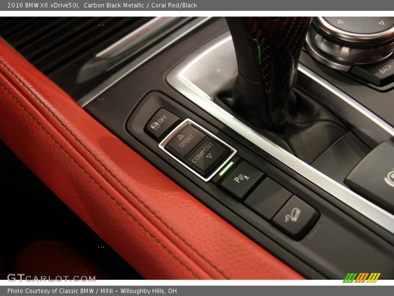 Controls of 2016 X6 xDrive50i