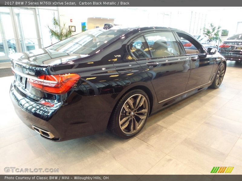  2017 7 Series M760i xDrive Sedan Carbon Black Metallic