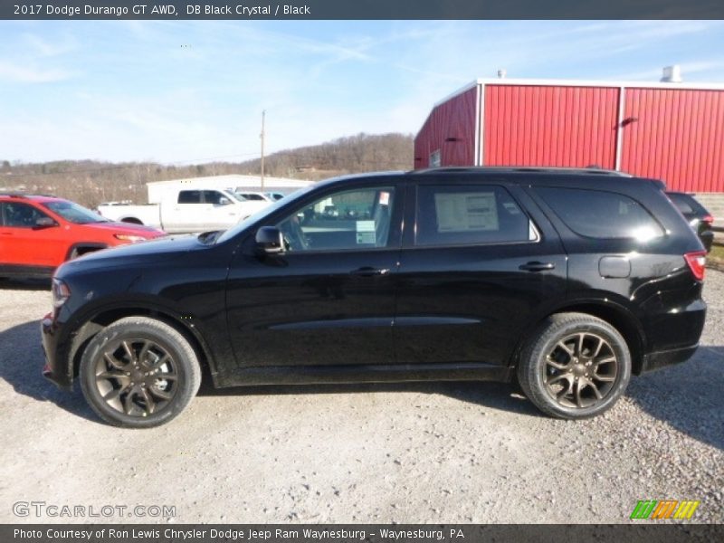 DB Black Crystal / Black 2017 Dodge Durango GT AWD