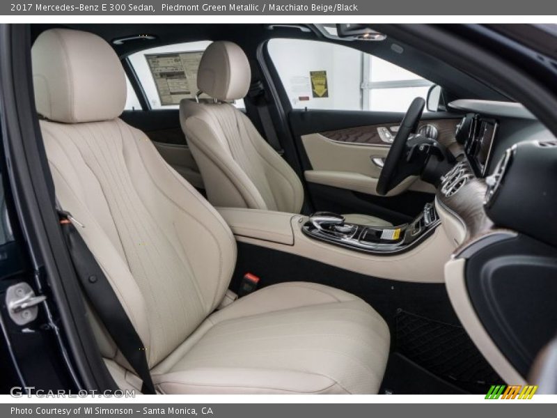 Piedmont Green Metallic / Macchiato Beige/Black 2017 Mercedes-Benz E 300 Sedan