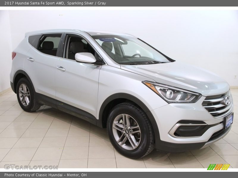 Front 3/4 View of 2017 Santa Fe Sport AWD