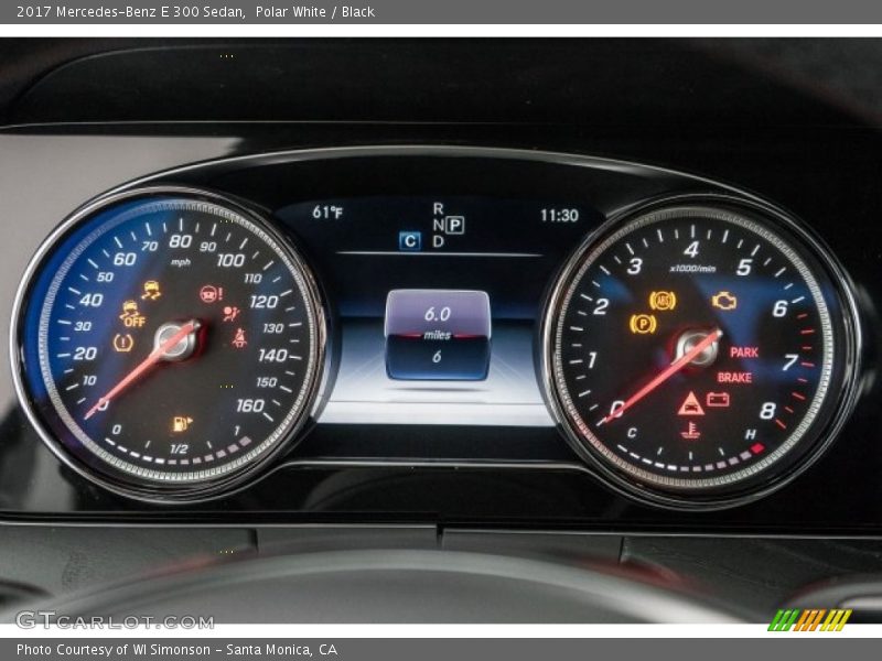 Polar White / Black 2017 Mercedes-Benz E 300 Sedan