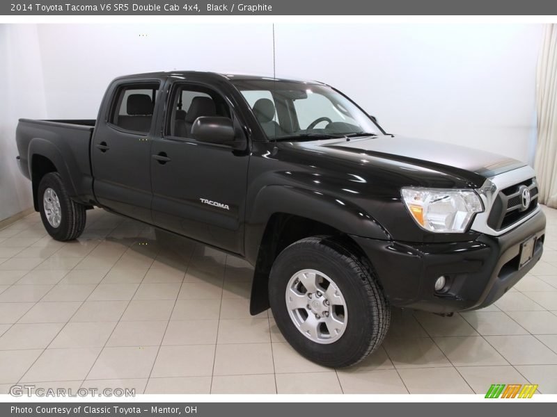 Black / Graphite 2014 Toyota Tacoma V6 SR5 Double Cab 4x4