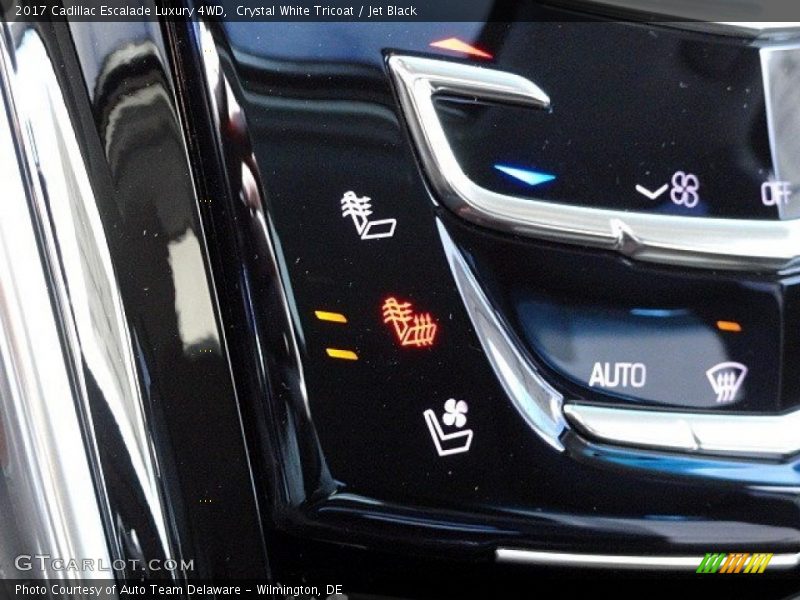 Controls of 2017 Escalade Luxury 4WD