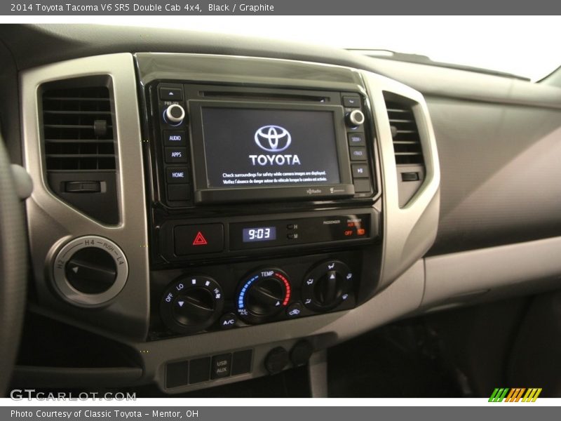Black / Graphite 2014 Toyota Tacoma V6 SR5 Double Cab 4x4