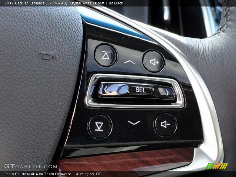 Controls of 2017 Escalade Luxury 4WD
