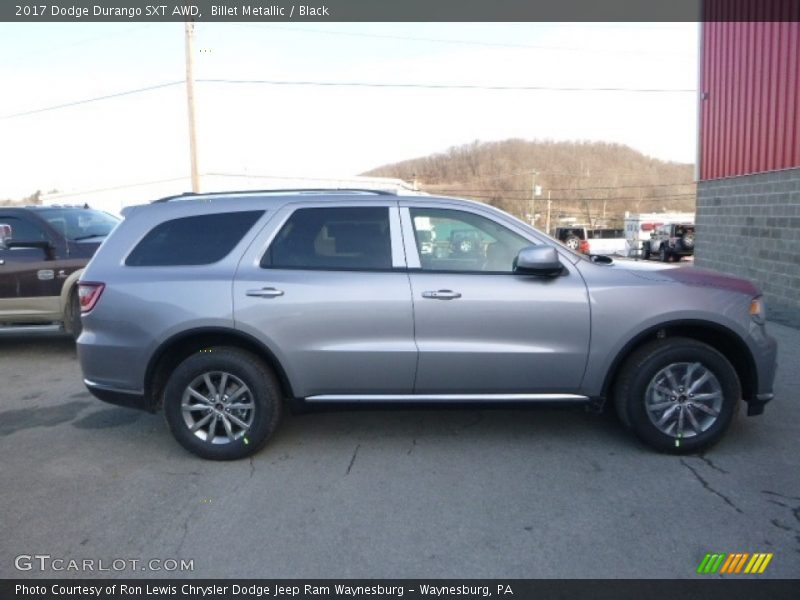 Billet Metallic / Black 2017 Dodge Durango SXT AWD