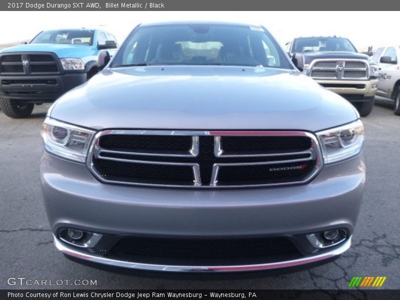 Billet Metallic / Black 2017 Dodge Durango SXT AWD
