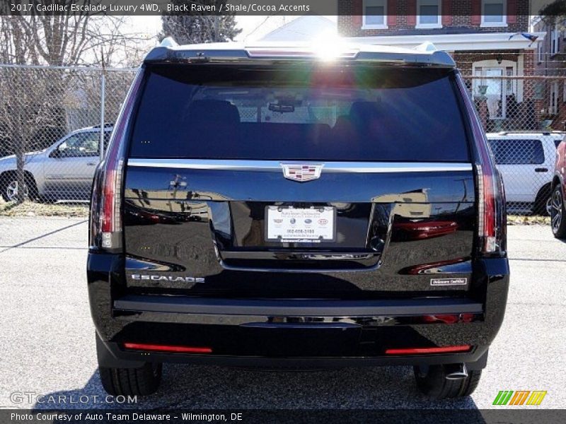 Black Raven / Shale/Cocoa Accents 2017 Cadillac Escalade Luxury 4WD
