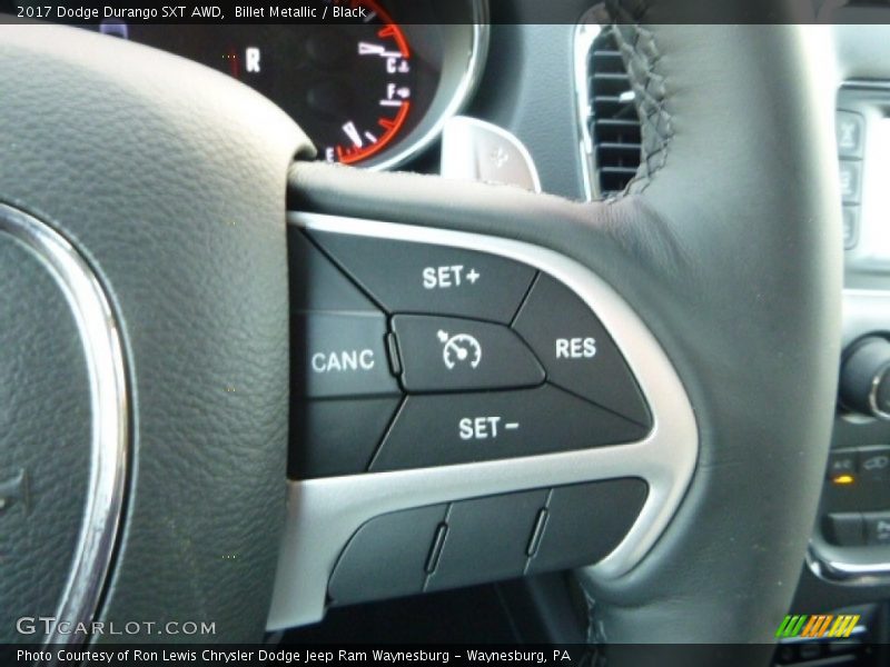 Billet Metallic / Black 2017 Dodge Durango SXT AWD