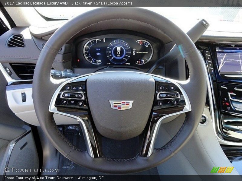 Black Raven / Shale/Cocoa Accents 2017 Cadillac Escalade Luxury 4WD
