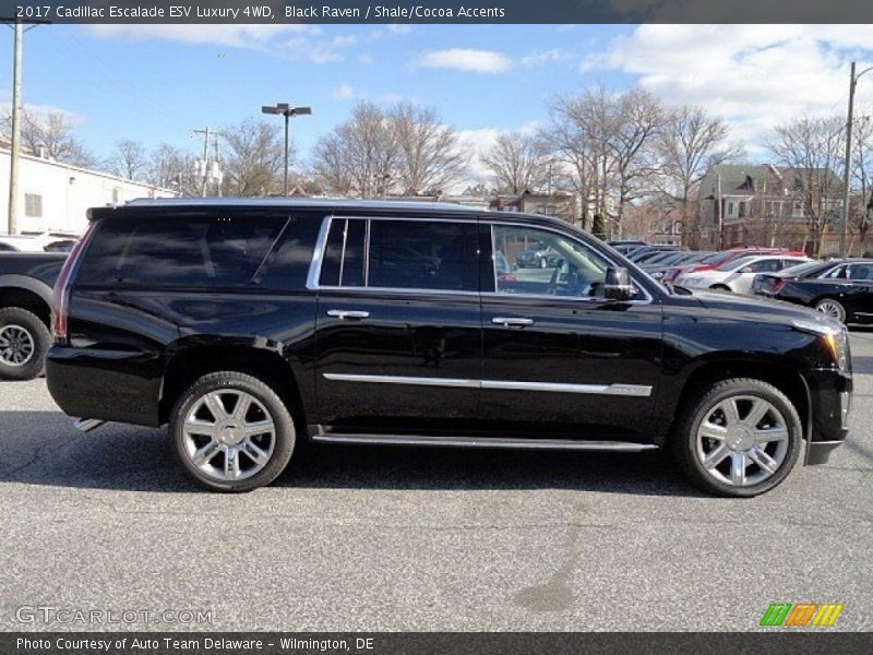  2017 Escalade ESV Luxury 4WD Black Raven