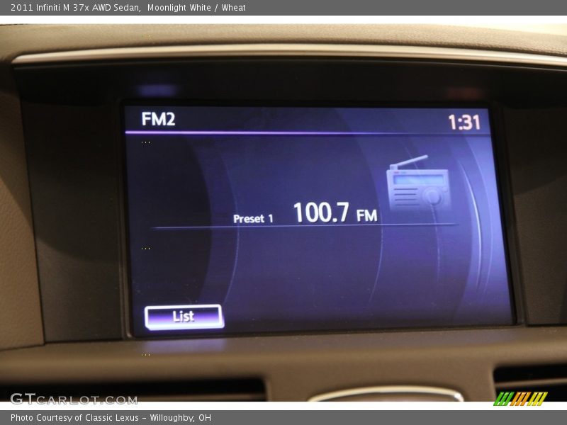 Moonlight White / Wheat 2011 Infiniti M 37x AWD Sedan