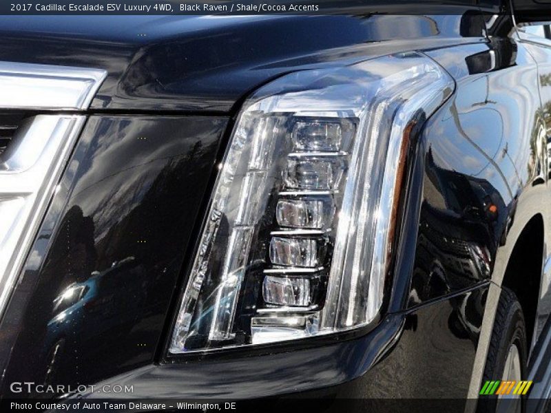 Black Raven / Shale/Cocoa Accents 2017 Cadillac Escalade ESV Luxury 4WD