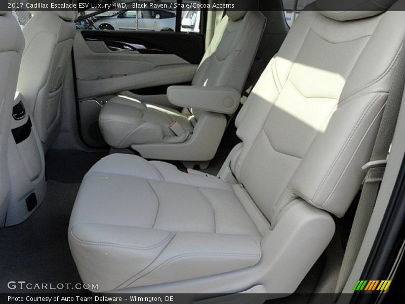 Rear Seat of 2017 Escalade ESV Luxury 4WD