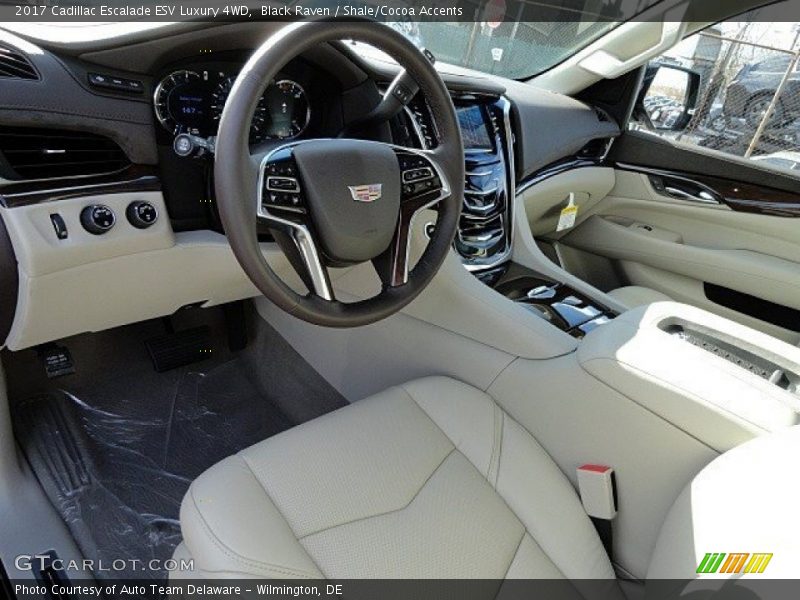  2017 Escalade ESV Luxury 4WD Shale/Cocoa Accents Interior