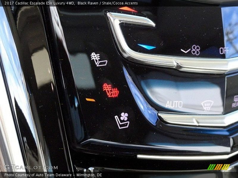 Controls of 2017 Escalade ESV Luxury 4WD