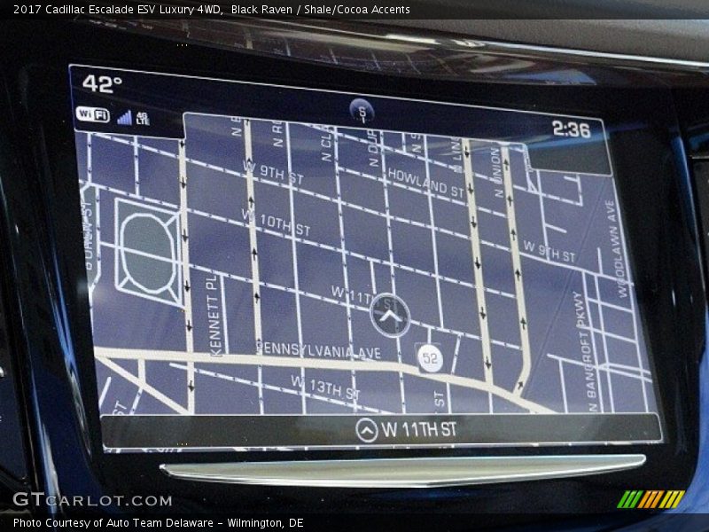 Navigation of 2017 Escalade ESV Luxury 4WD