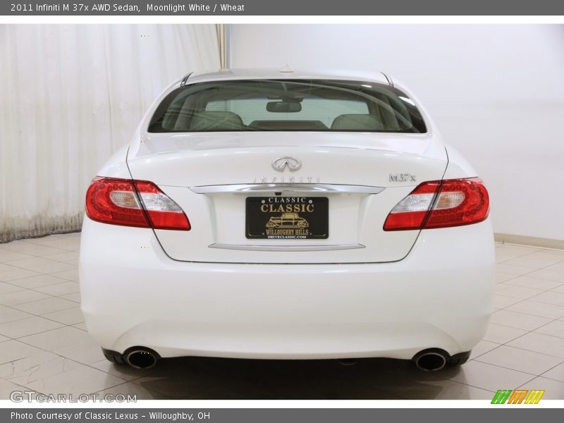 Moonlight White / Wheat 2011 Infiniti M 37x AWD Sedan