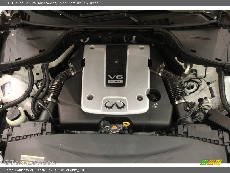 Moonlight White / Wheat 2011 Infiniti M 37x AWD Sedan