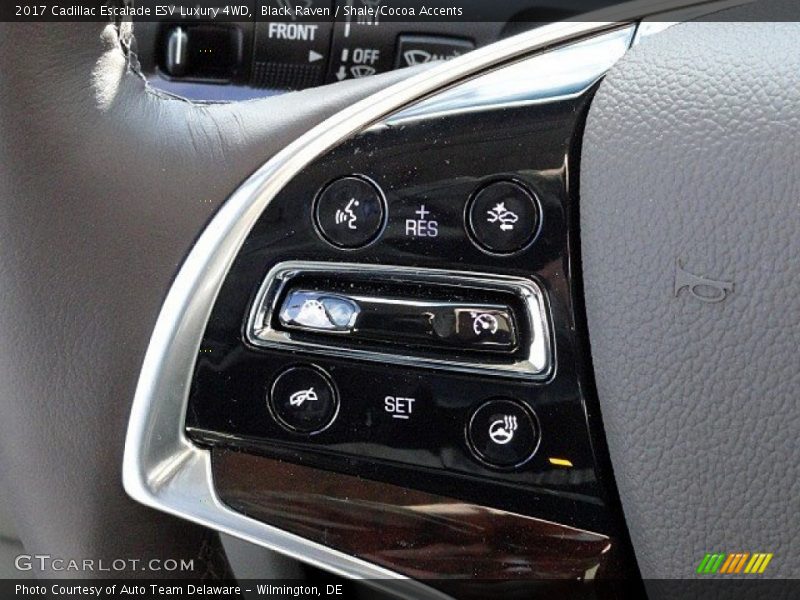 Controls of 2017 Escalade ESV Luxury 4WD