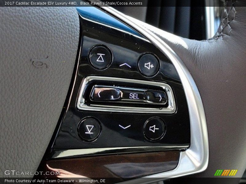 Controls of 2017 Escalade ESV Luxury 4WD