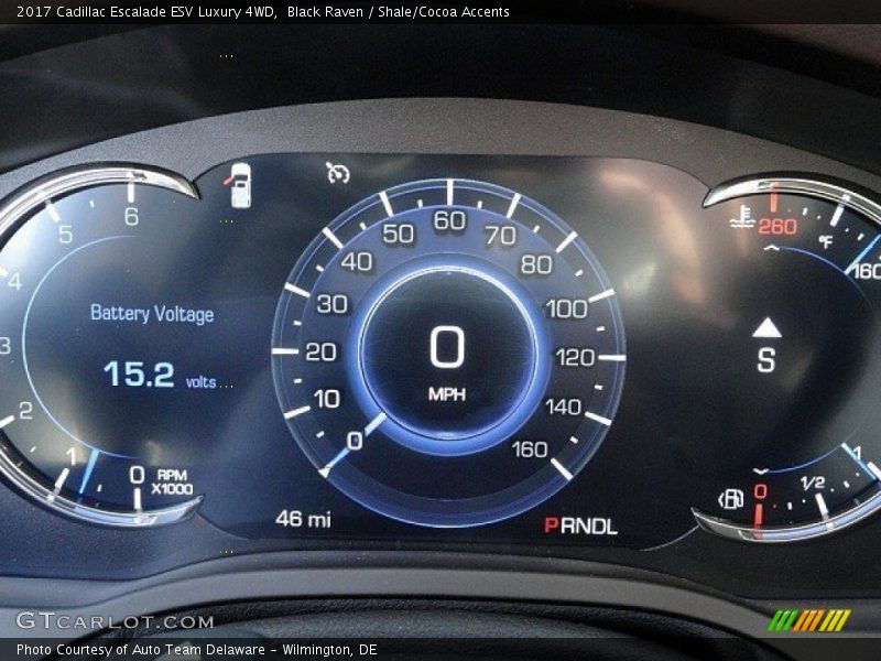  2017 Escalade ESV Luxury 4WD ESV Luxury 4WD Gauges