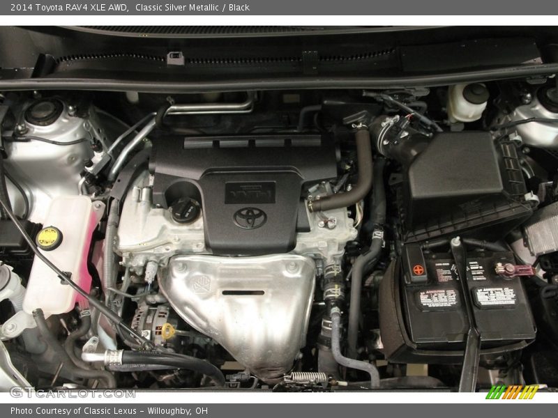 Classic Silver Metallic / Black 2014 Toyota RAV4 XLE AWD