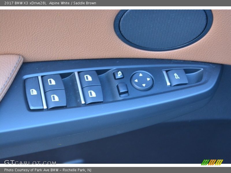 Alpine White / Saddle Brown 2017 BMW X3 xDrive28i