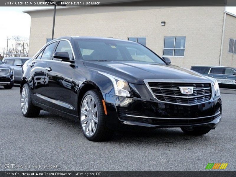 Black Raven / Jet Black 2017 Cadillac ATS Luxury AWD
