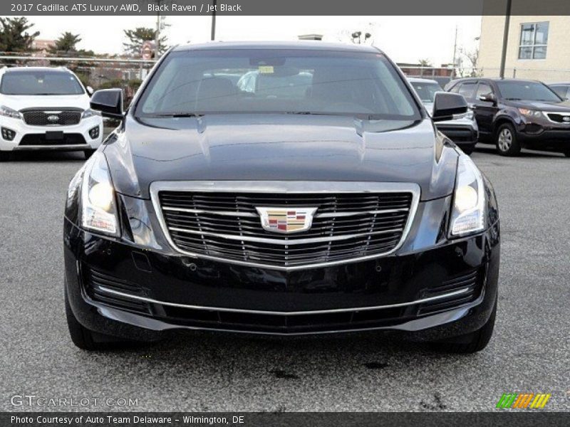 Black Raven / Jet Black 2017 Cadillac ATS Luxury AWD