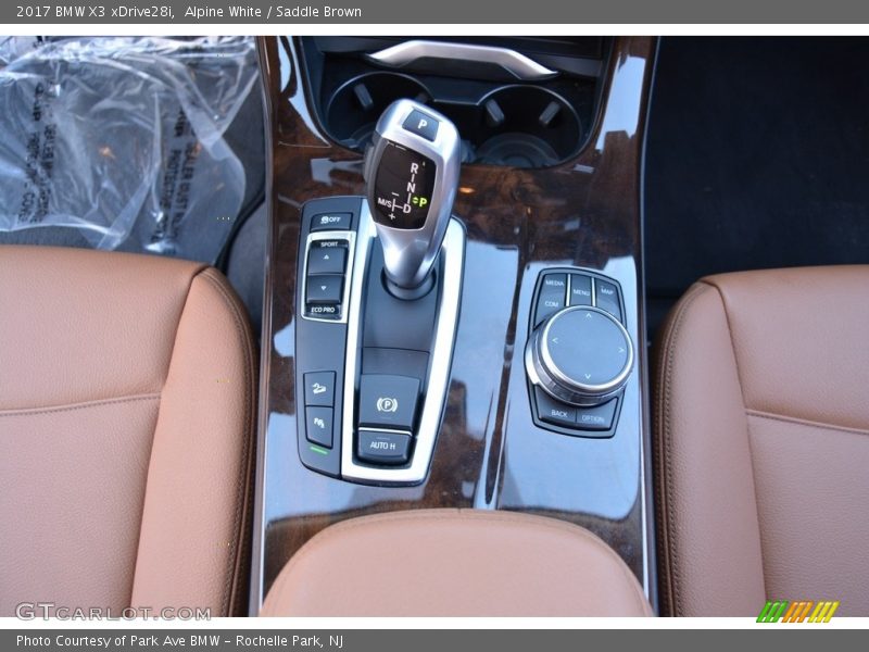Alpine White / Saddle Brown 2017 BMW X3 xDrive28i