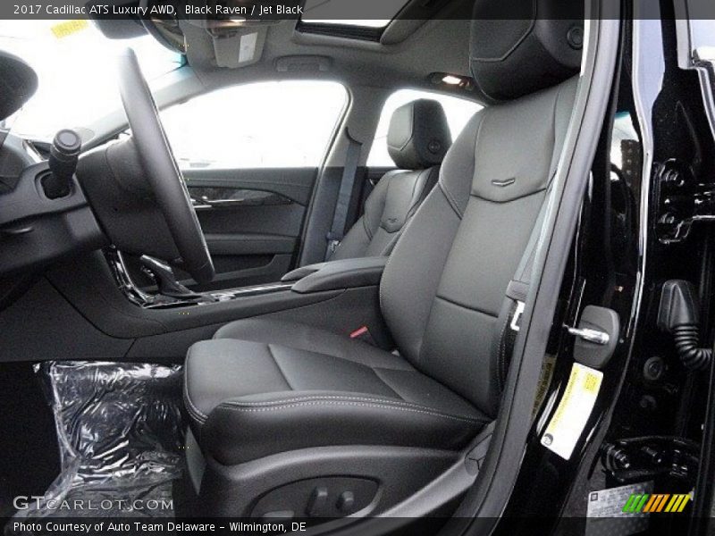 Black Raven / Jet Black 2017 Cadillac ATS Luxury AWD