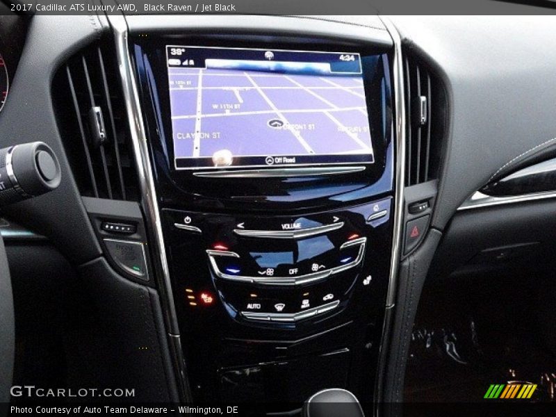 Black Raven / Jet Black 2017 Cadillac ATS Luxury AWD