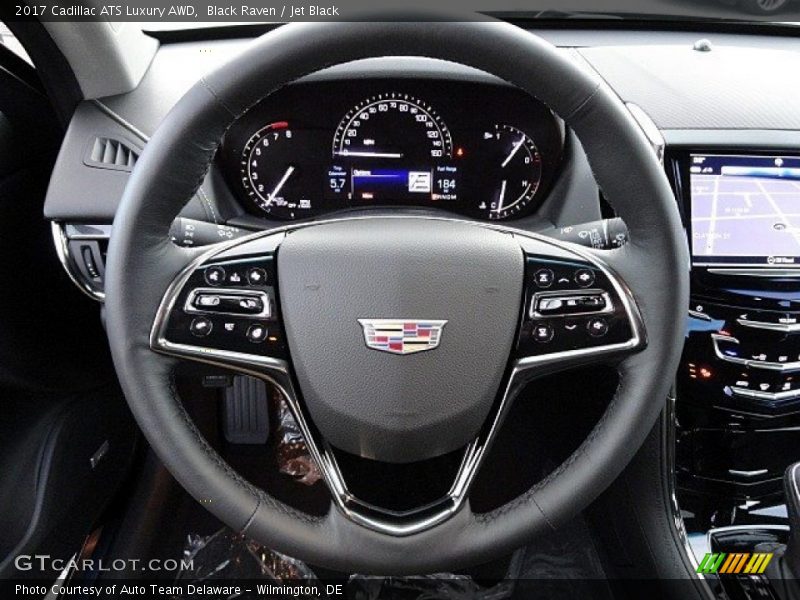 Black Raven / Jet Black 2017 Cadillac ATS Luxury AWD