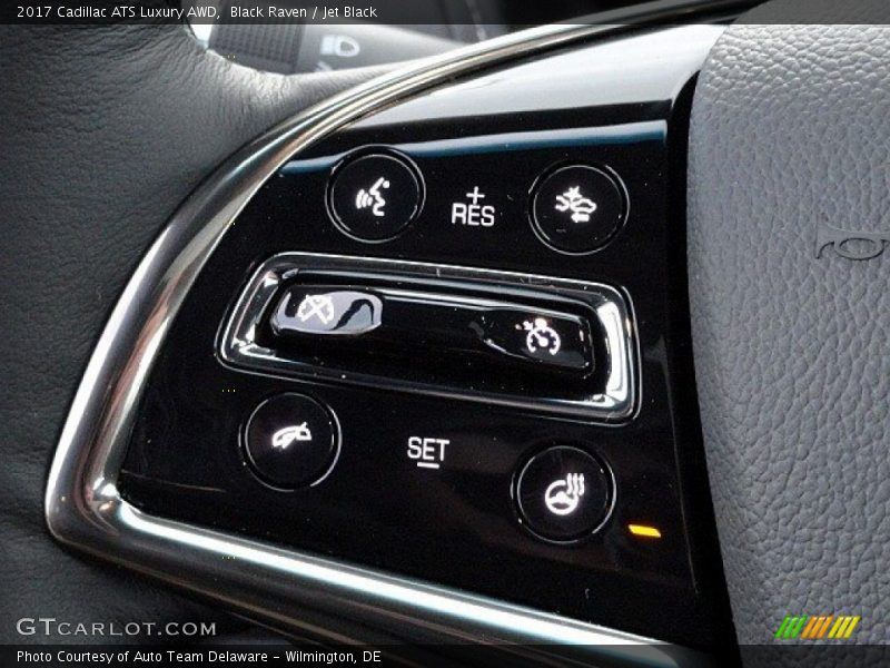 Black Raven / Jet Black 2017 Cadillac ATS Luxury AWD