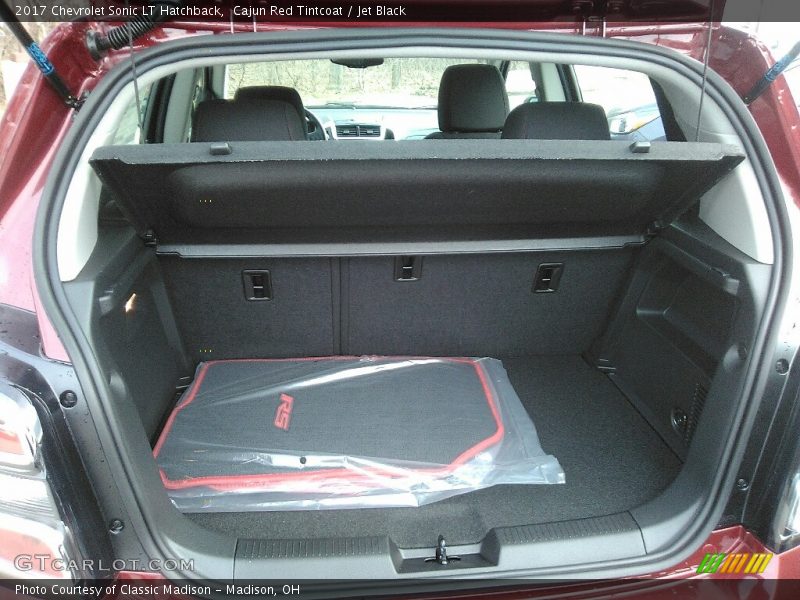  2017 Sonic LT Hatchback Trunk