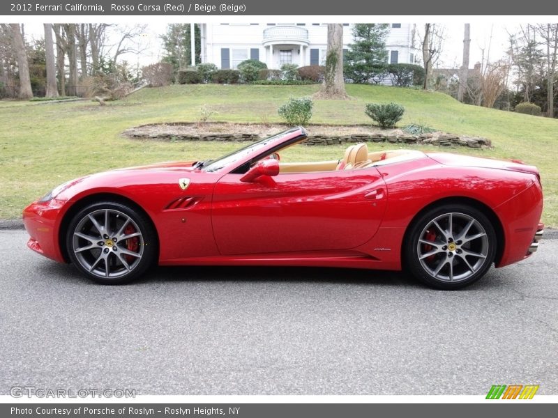  2012 California  Rosso Corsa (Red)