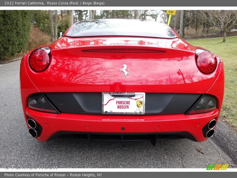 Rosso Corsa (Red) / Beige (Beige) 2012 Ferrari California