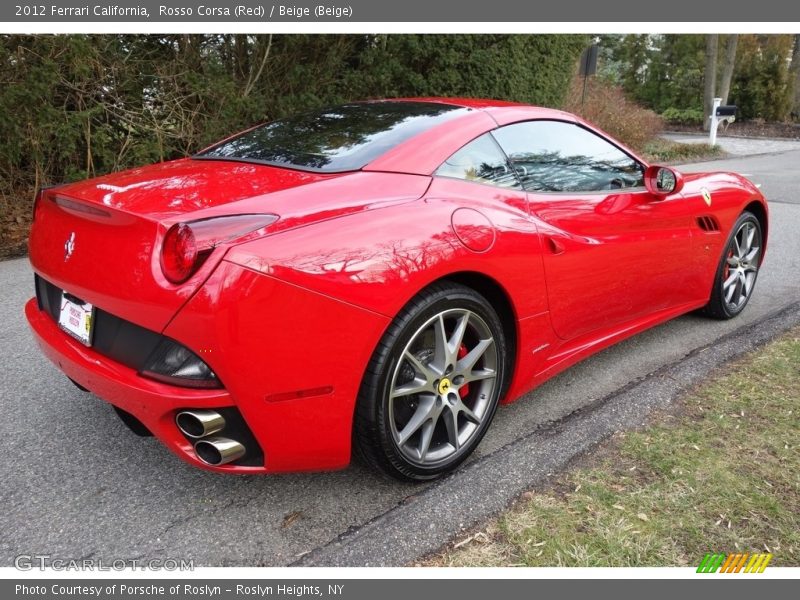 Rosso Corsa (Red) / Beige (Beige) 2012 Ferrari California